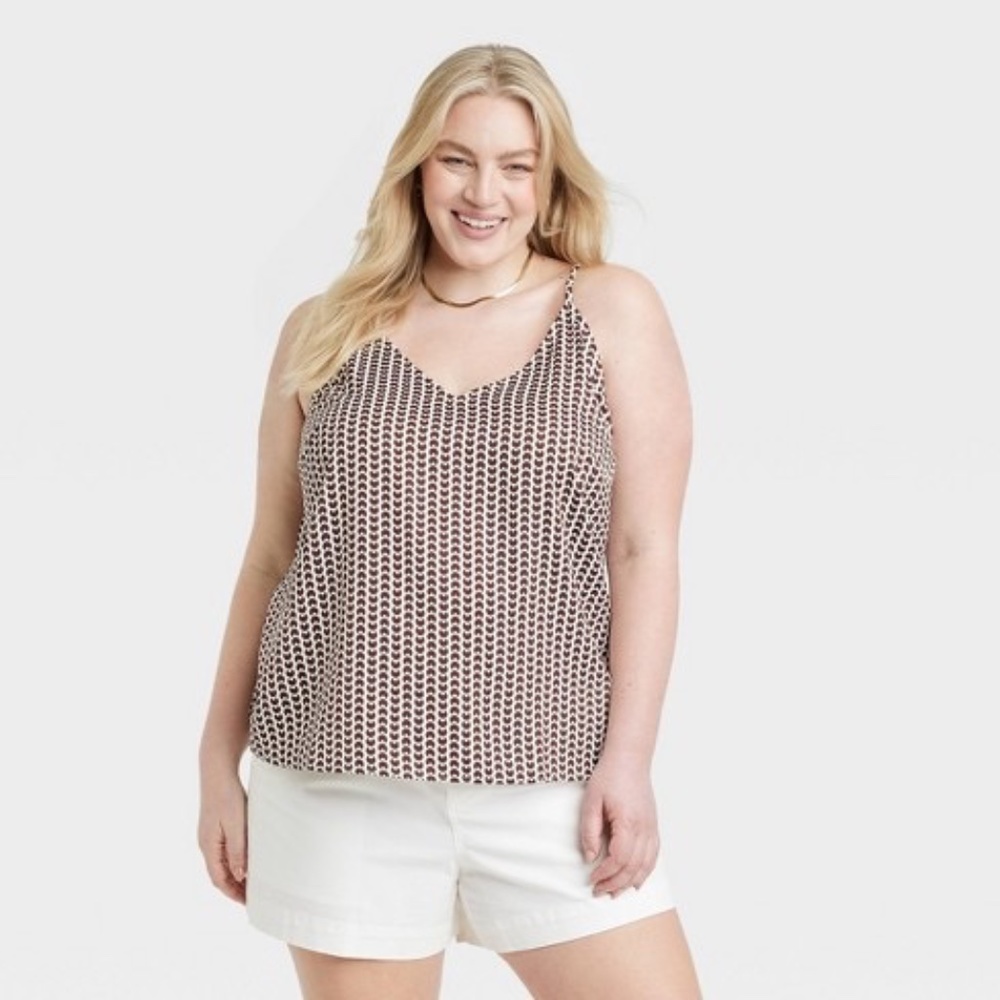 Women's Matte Satin Cami - A New Day